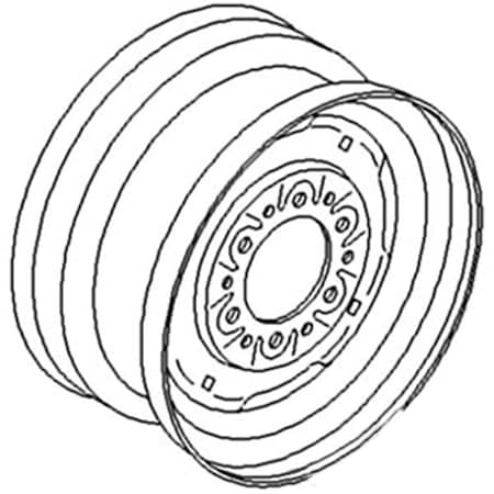 Aftermarket Front Wheel Rim 481345R1